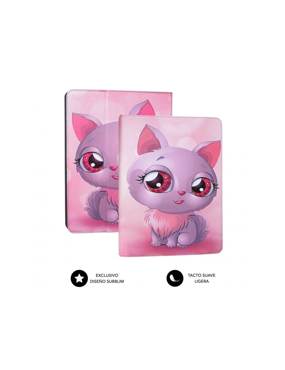 Funda Subblim Trendy Cat para Tablets de 10.1'-11'