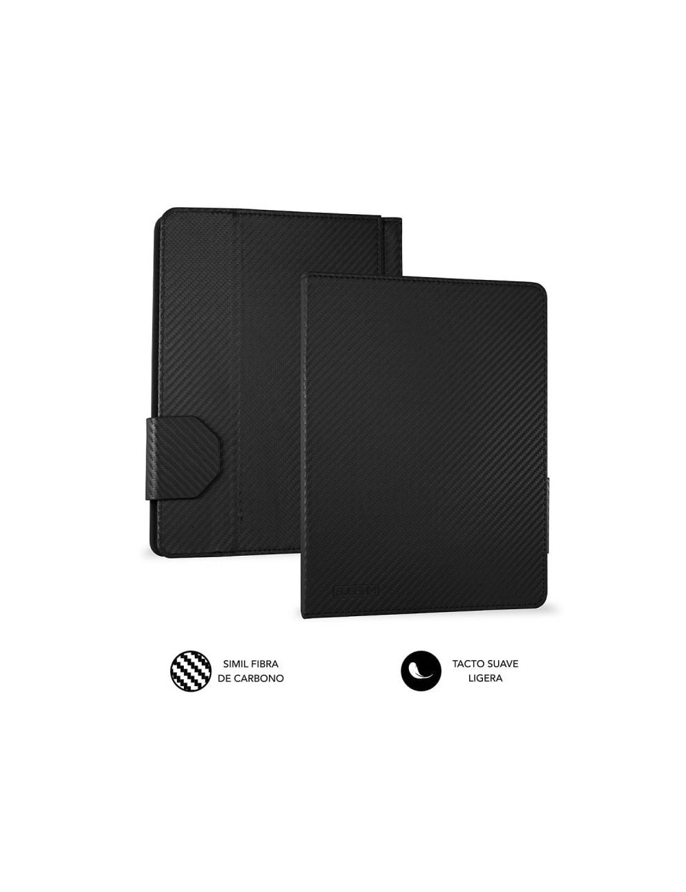 Funda con Teclado Subblim Keytab Pro USB para Tablets de 10.1'-11'/ Negra