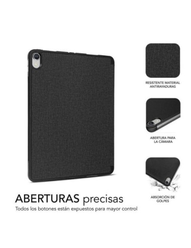 Funda Subblim Shock Case SUBCST-5SC316 para iPad 10ª Generación de 10.9'/ Negra