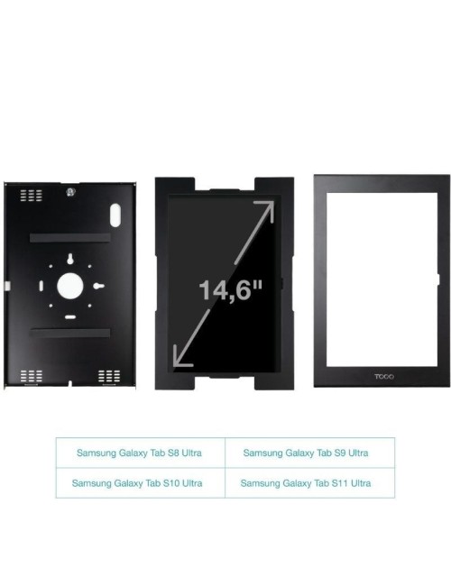 Marco Antirrobo para Tablet TooQ TQATTE2601-L-B/ Negro