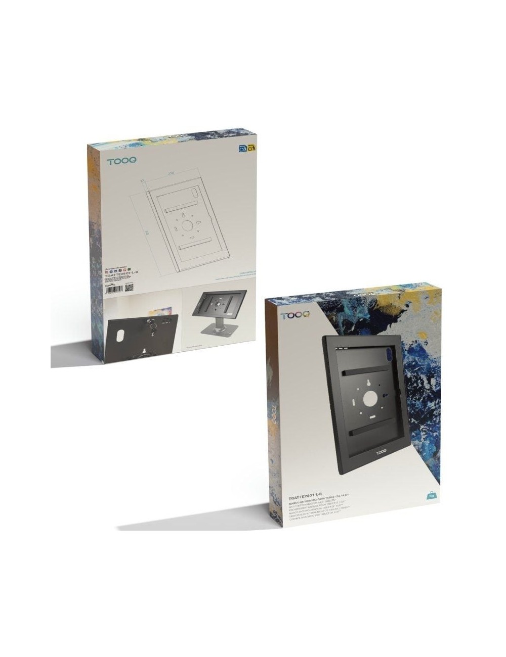 Marco Antirrobo para Tablet TooQ TQATTE2601-L-B/ Negro