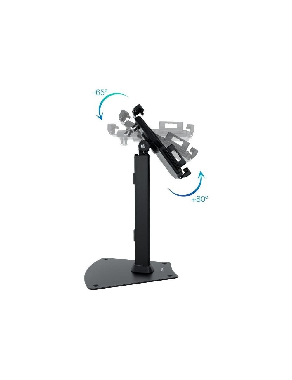 Soporte para Tablet TooQ TQTDS0811/ Antirrobo/ Negro
