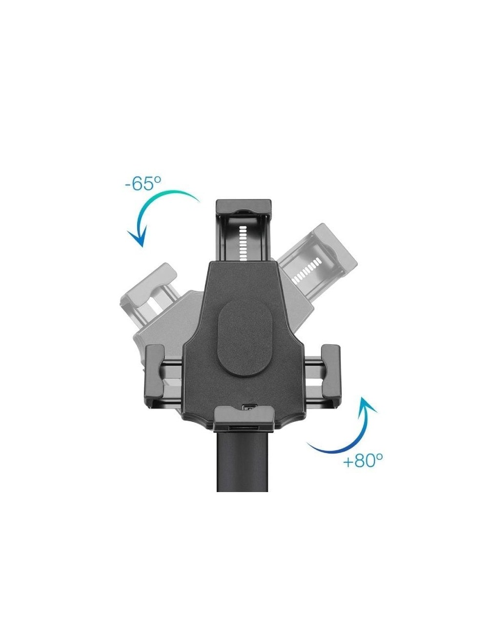 Soporte para Tablet TooQ TQTDS0811/ Antirrobo/ Negro