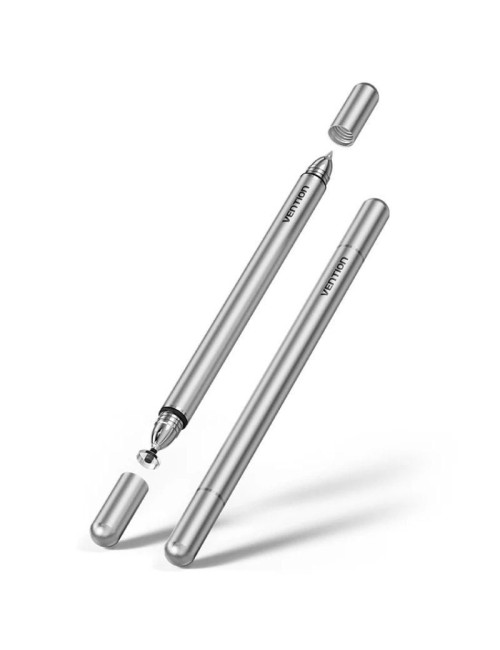 Lápiz Óptico Vention KQMH0/ para Android y Apple/ Aluminio Gris