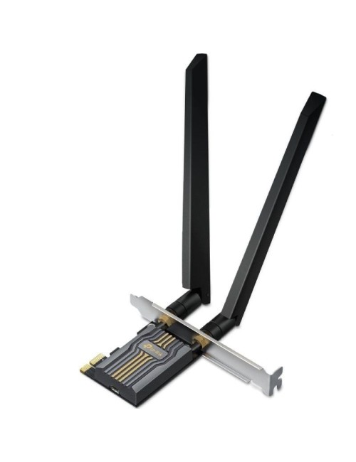 Tarjeta de Red Inalámbrica-PCI Express TP-Link Archer TBE400E/ WiFi 7/ 6500Mbps/ 2.4/5GHz/6GHz
