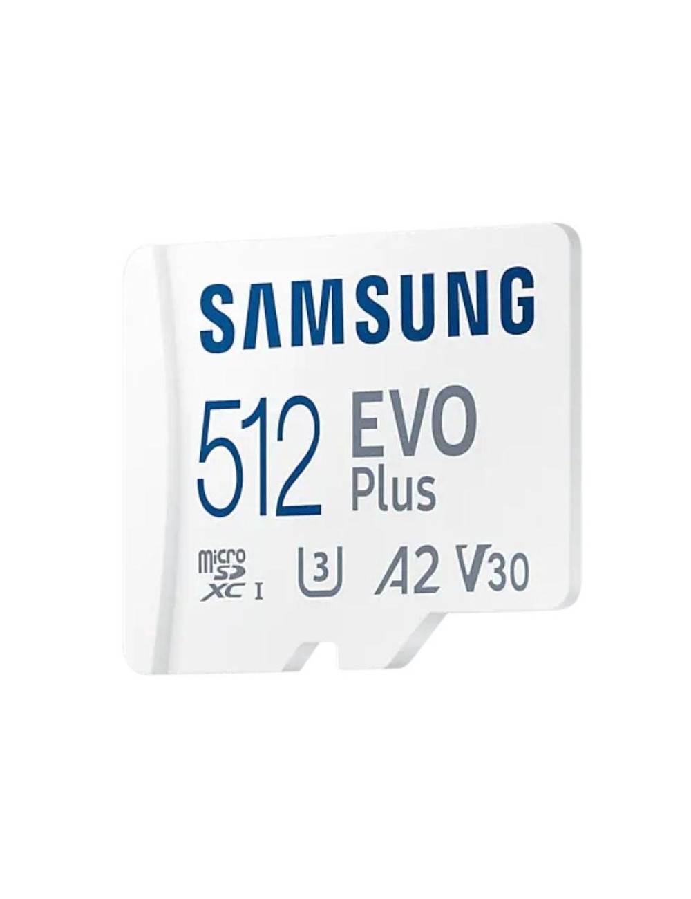 Tarjeta de Memoria Samsung EVO Plus 2023 512GB microSD XC con Adaptador/ Clase 10/ 160MBs