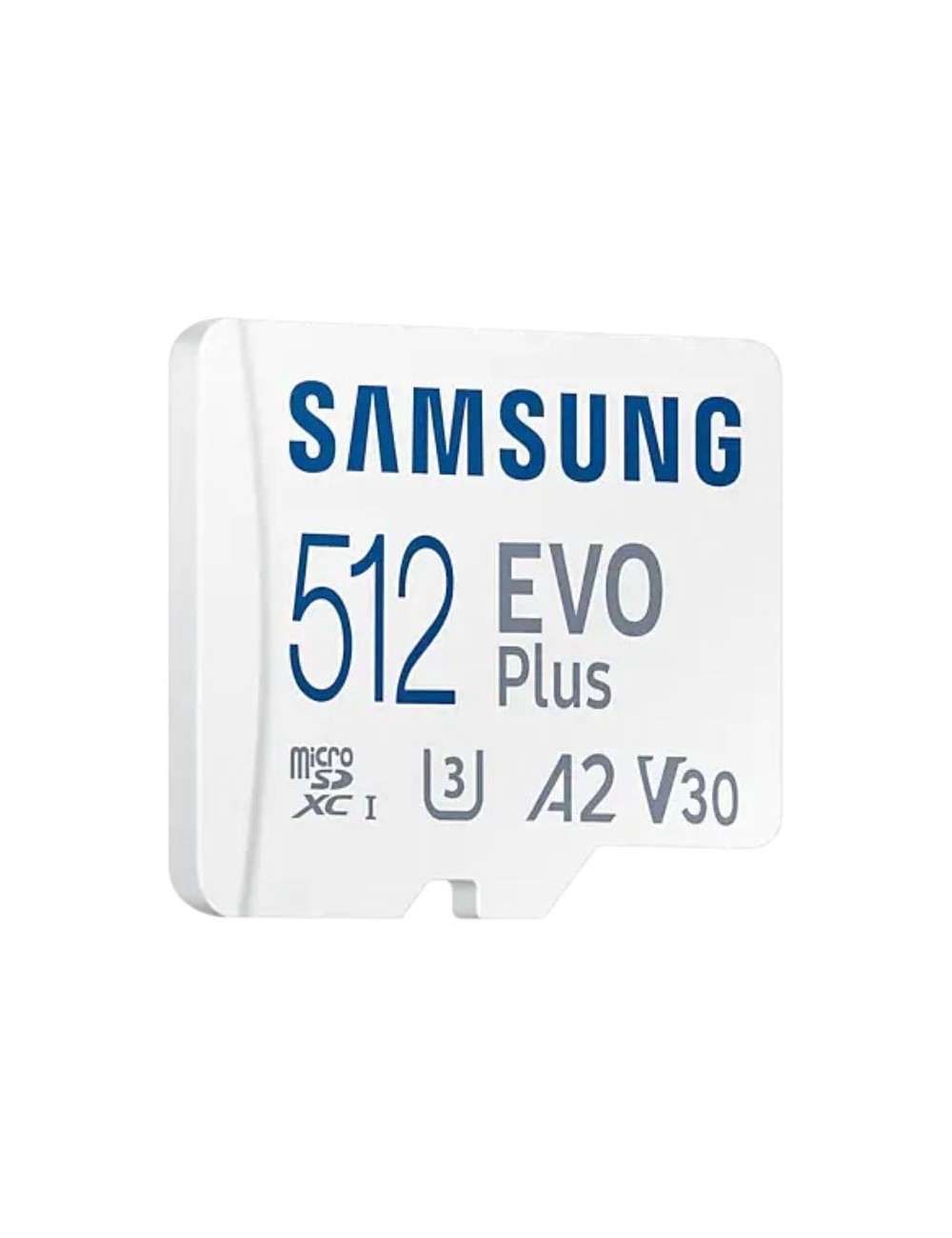 Tarjeta de Memoria Samsung EVO Plus 2023 512GB microSD XC con Adaptador/ Clase 10/ 160MBs