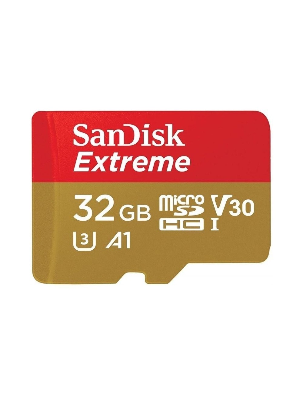 Tarjeta de Memoria SanDisk Extreme 32GB microSD HC UHS-I con Adaptador/ Clase 10/ 100MBs
