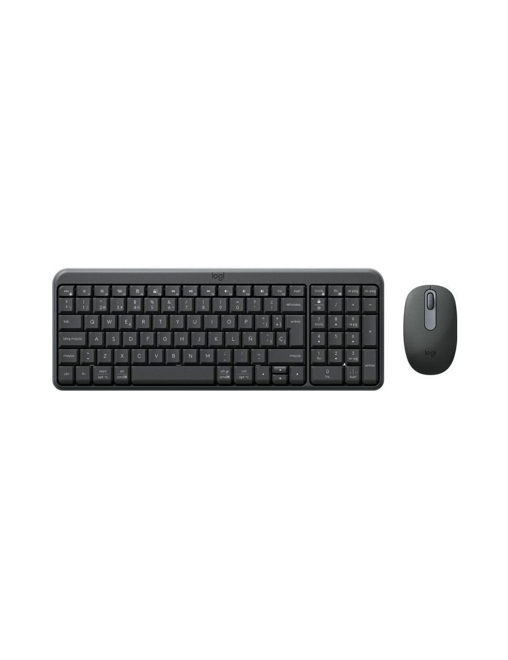 Teclado y Ratón Inalámbricos Logitech Wireless Combo MK250