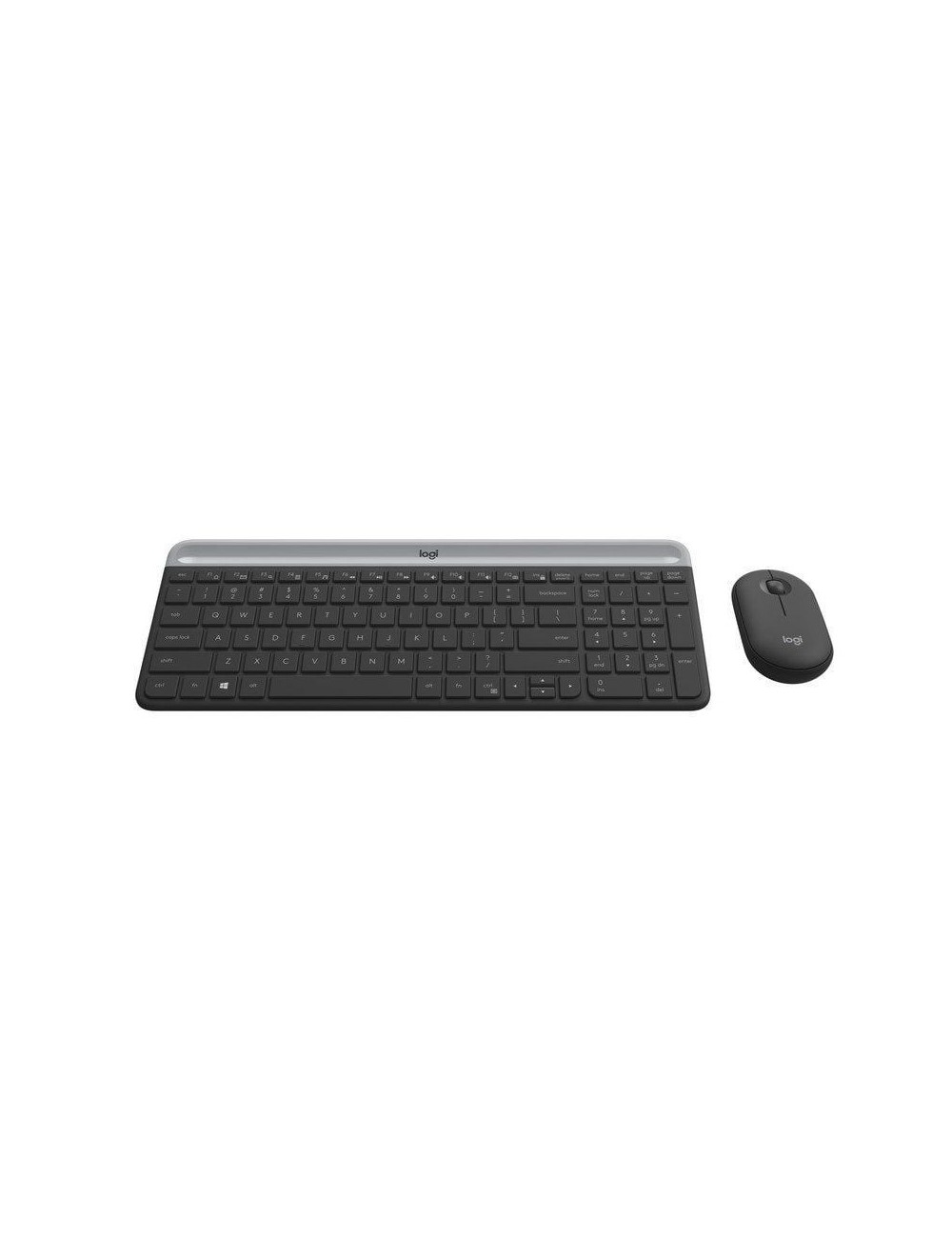 Teclado y Ratón Inalámbricos Logitech Slim Combo MK470