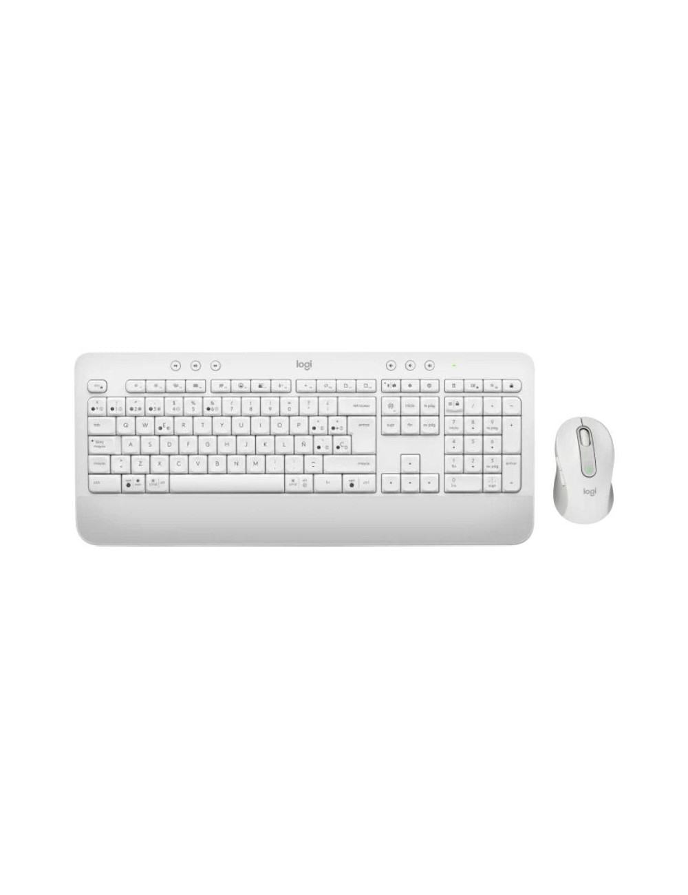 Teclado y Ratón Inalámbricos Logitech Signature MK650 Combo For Business/ Blanco