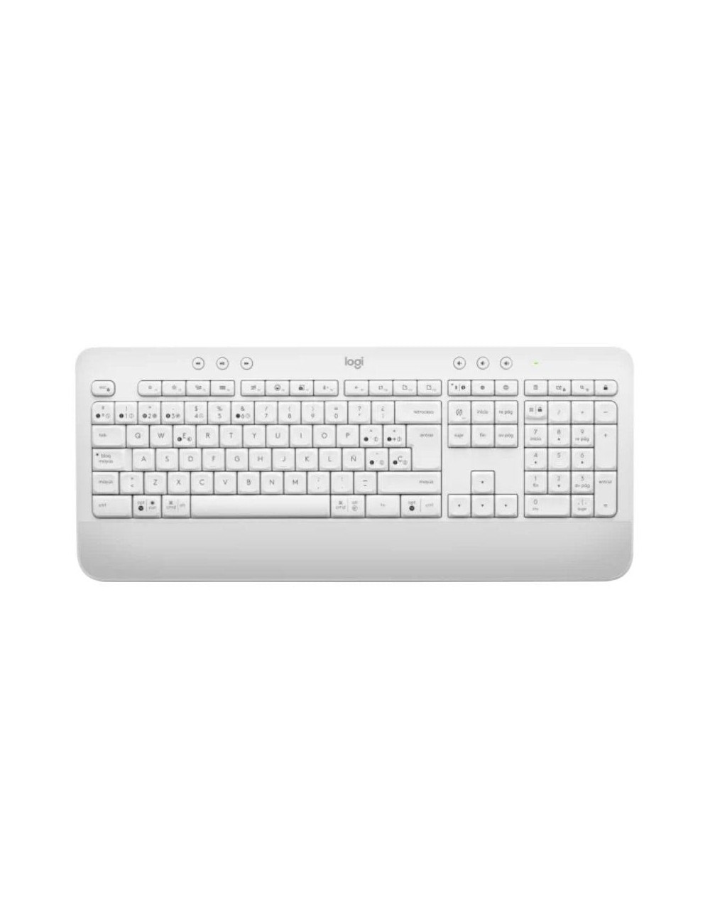 Teclado y Ratón Inalámbricos Logitech Signature MK650 Combo For Business/ Blanco