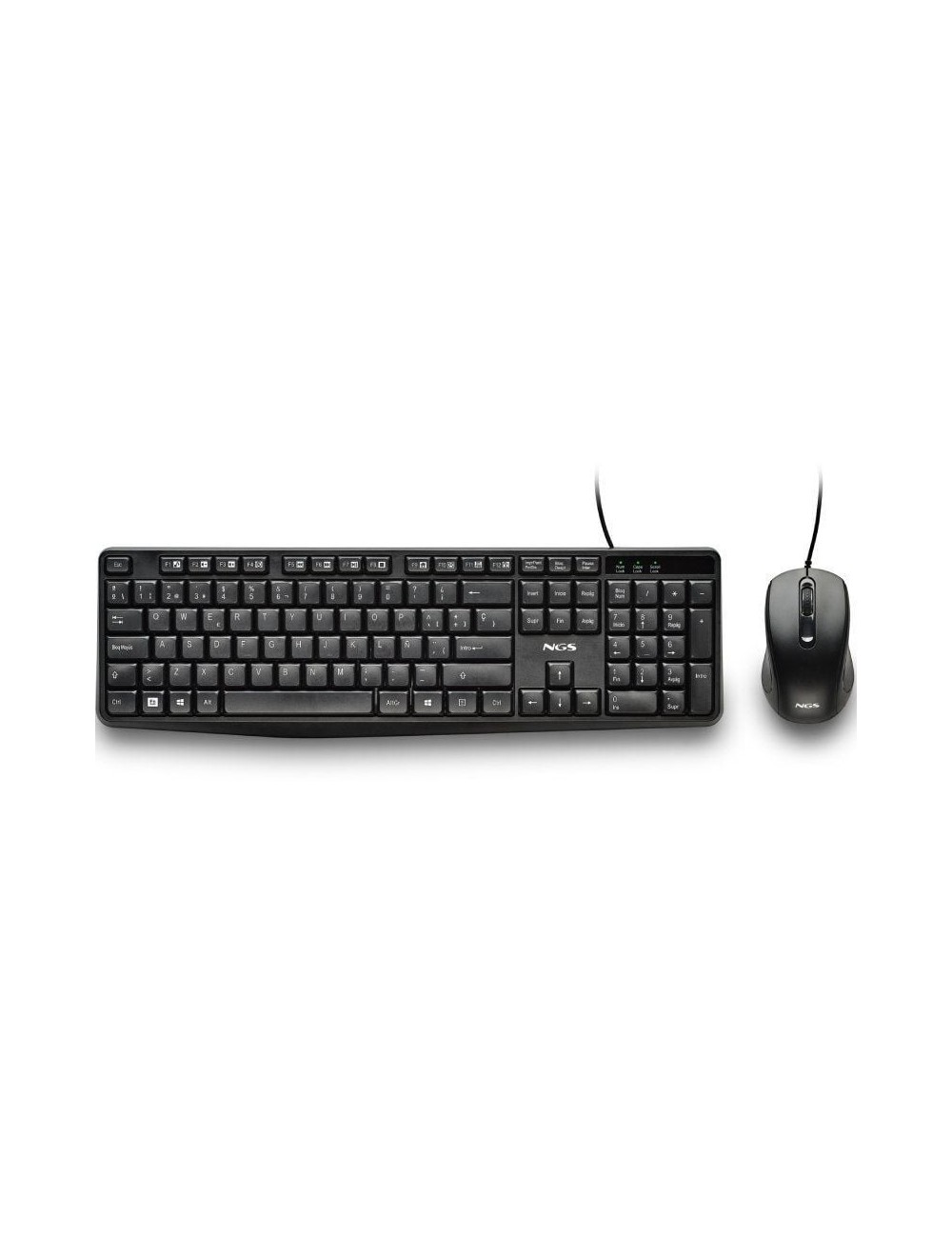 Teclado y Ratón NGS Cocoa KIT V2