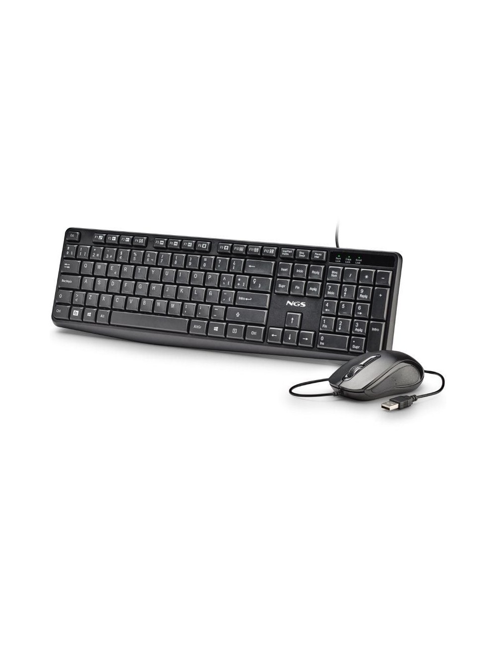 Teclado y Ratón NGS Cocoa KIT V2