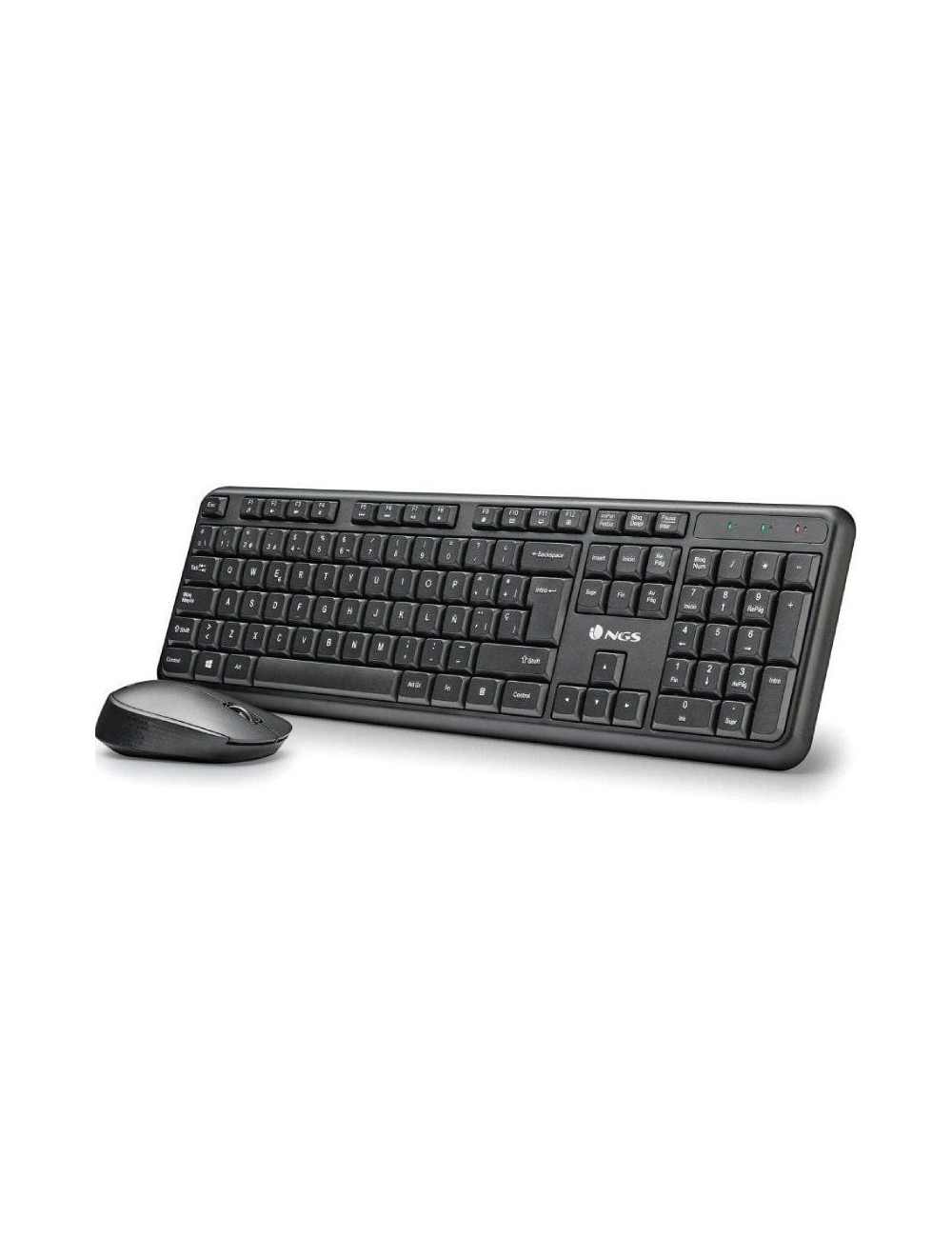 Teclado y Ratón Inalámbricos NGS Harmony Kit