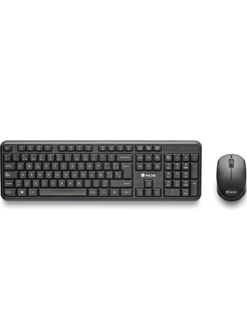 Teclado y Ratón Inalámbricos NGS Harmony Kit