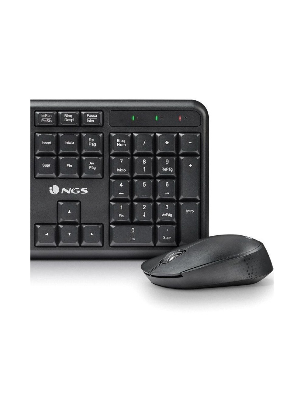 Teclado y Ratón Inalámbricos NGS Harmony Kit