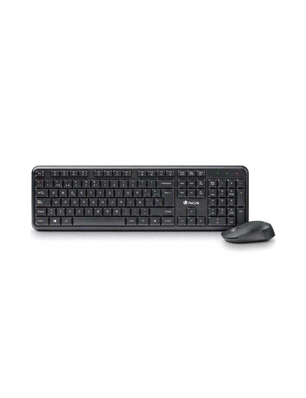 Teclado y Ratón Inalámbricos NGS Harmony Kit