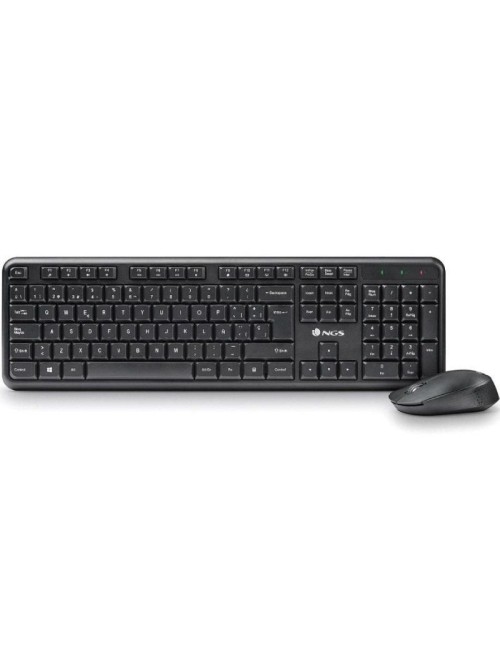 Teclado y Ratón Inalámbricos NGS Harmony Kit