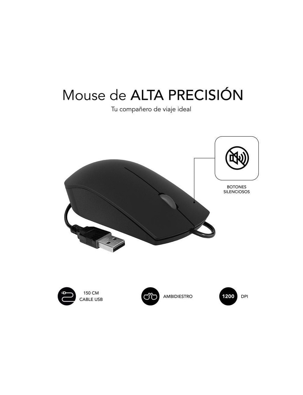 Teclado y Ratón Subblim Combo Business Slim CSSK01