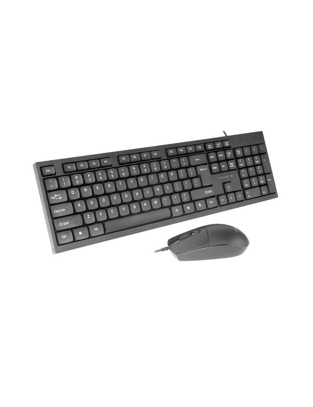 Teclado y Ratón Tacens ACP02/ Negro