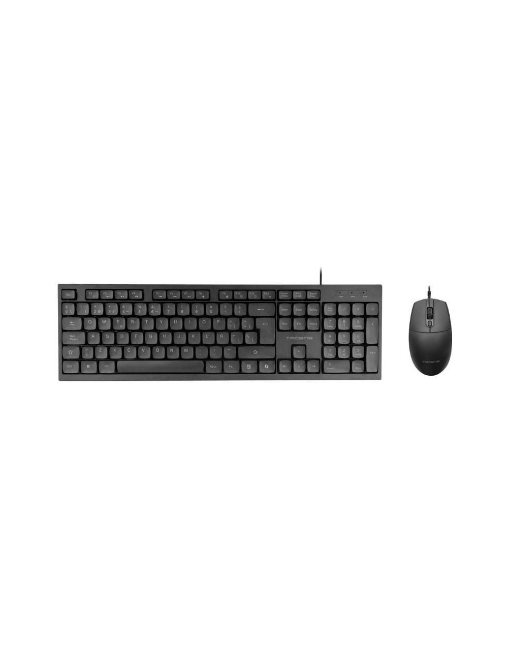 Teclado y Ratón Tacens ACP02/ Negro