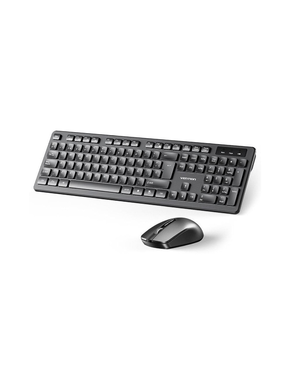 Teclado y Ratón Inalámbricos Vention Combo KTDB0-ES