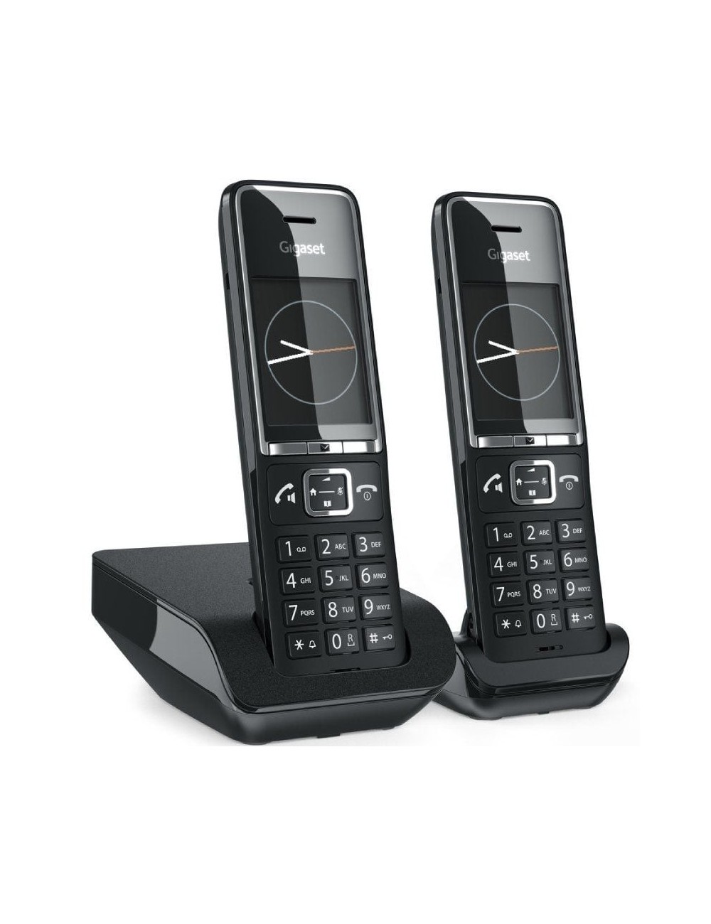 Teléfono Inalámbrico Gigaset Comfort 550/ Pack DUO/ Negro