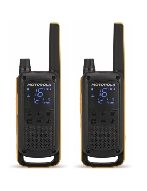 Walkie Talkie Motorola Talkabout T82/ Hasta 10km/ 16 canales