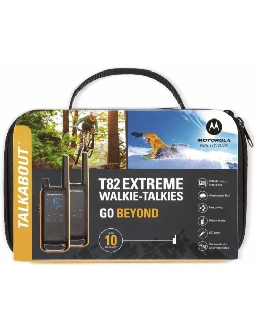 Walkie Talkie Motorola Talkabout T82/ Hasta 10km/ 16 canales