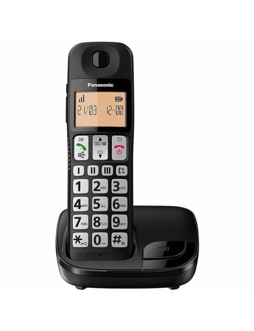 Teléfono Inalámbrico Panasonic KX-TGE310SP/ Negro