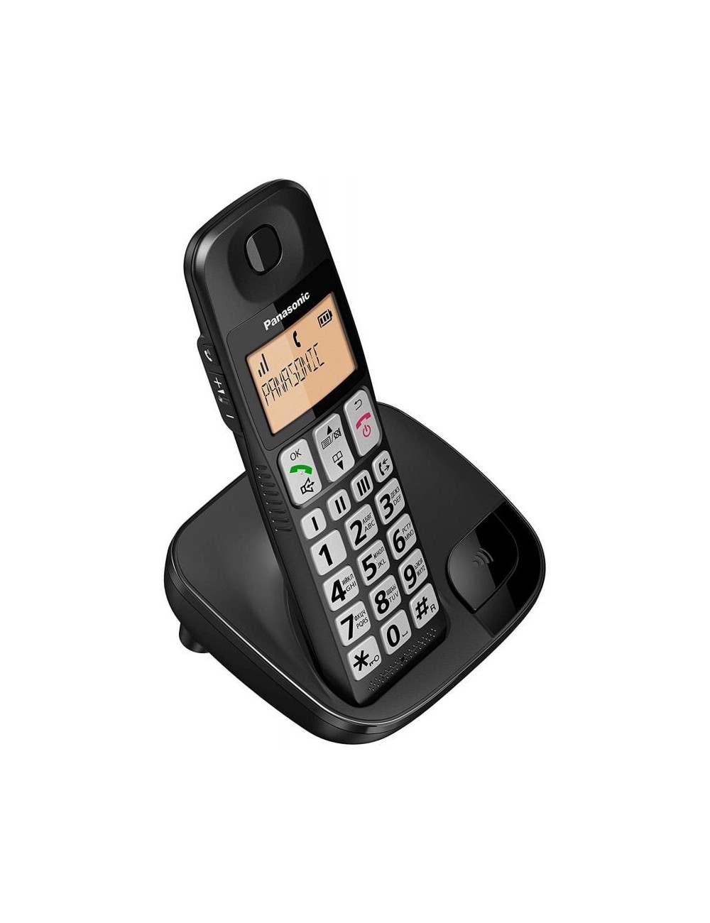 Teléfono Inalámbrico Panasonic KX-TGE310SP/ Negro