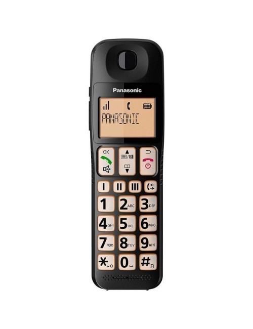 Teléfono Inalámbrico Panasonic KX-TGE310SP/ Negro