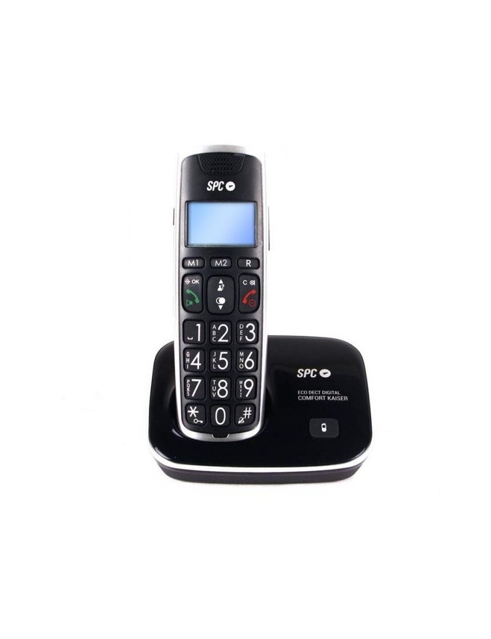 Teléfono Inalámbrico SPC Telecom 7608/ Negro