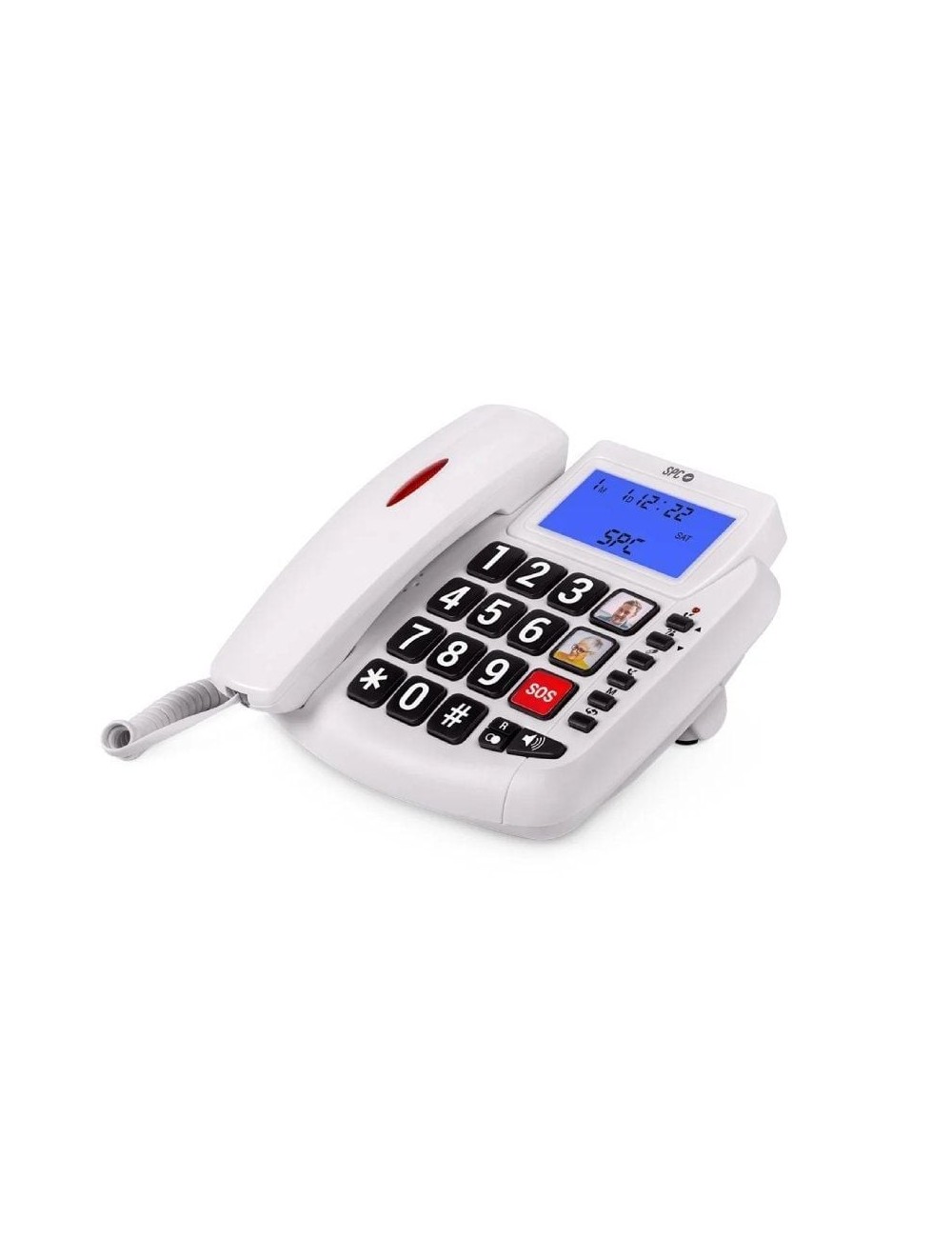 Teléfono SPC Comfort Volume 2/ Blanco