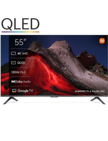 Televisor Xiaomi QLED TV A Pro 55 2026 55'/ Ultra HD 4K/ Smart TV/ WiFi