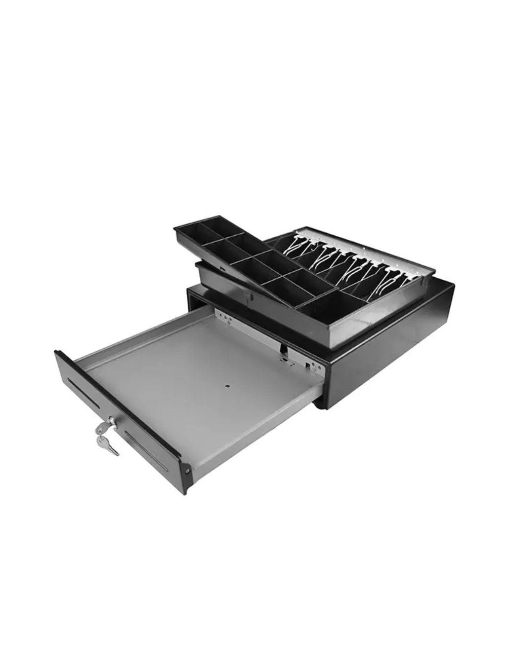 Cajón Portamonedas Premier 410-HQ B/ Automático/ Negro