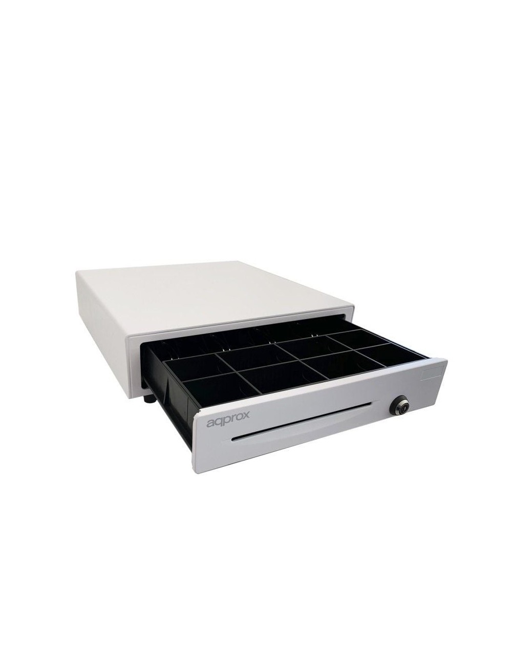 Cajón Portamonedas Approx appCASH01WH/ Manual y Automático/ Blanco