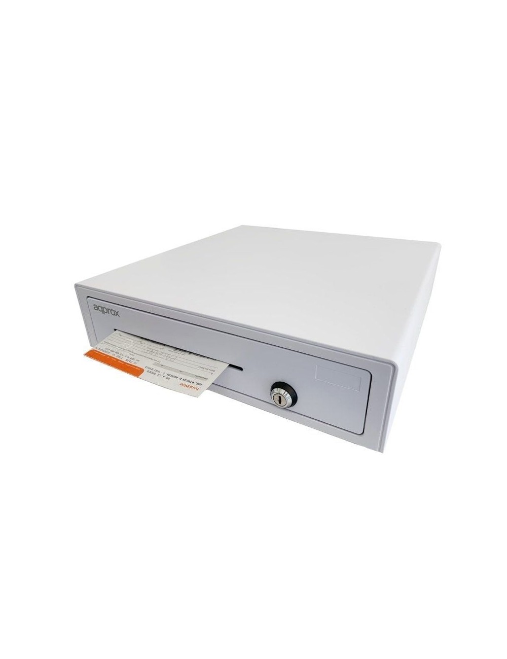 Cajón Portamonedas Approx appCASH01WH/ Manual y Automático/ Blanco