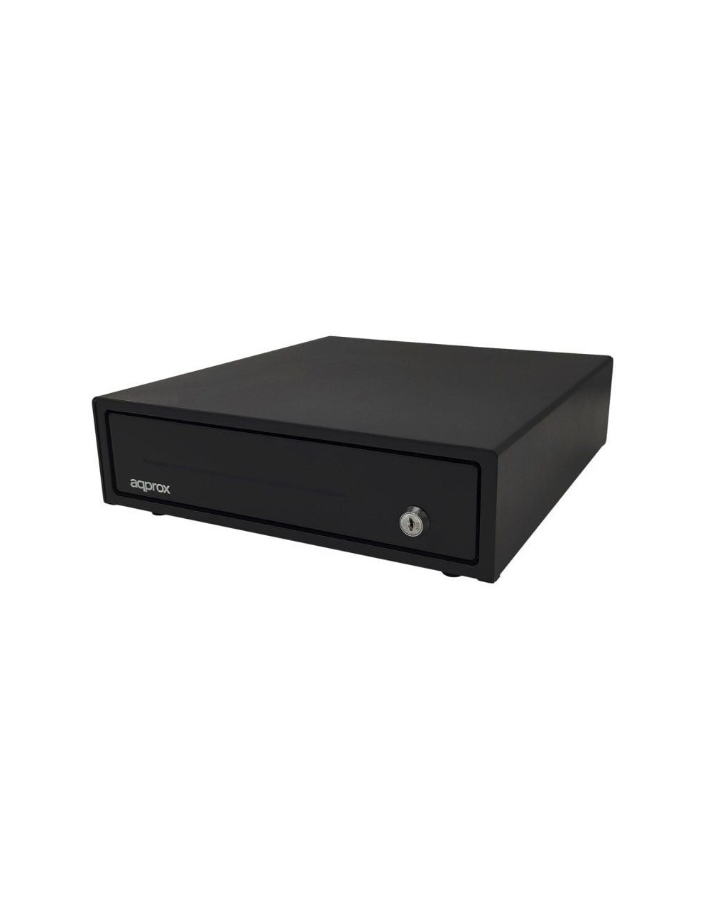 Cajón Portamonedas Approx appCASH33/ Manual y Automático/ Negro