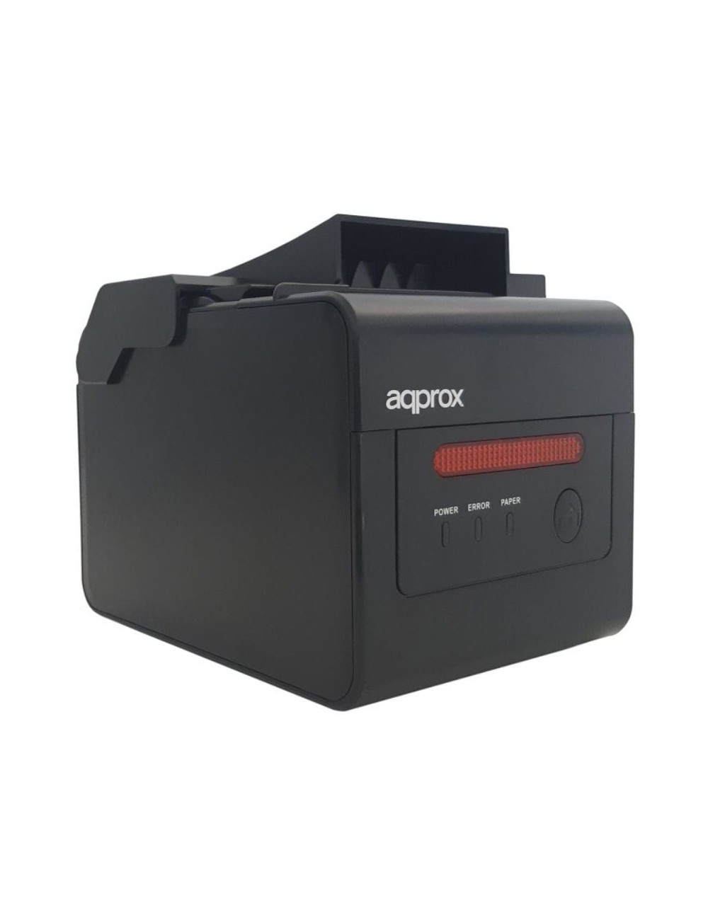 Impresora de Tickets Approx appPOS80ALARM/ Térmica/ Ancho papel 58 y 80mm/ USB-RS232-LAN-RJ11/ Negra