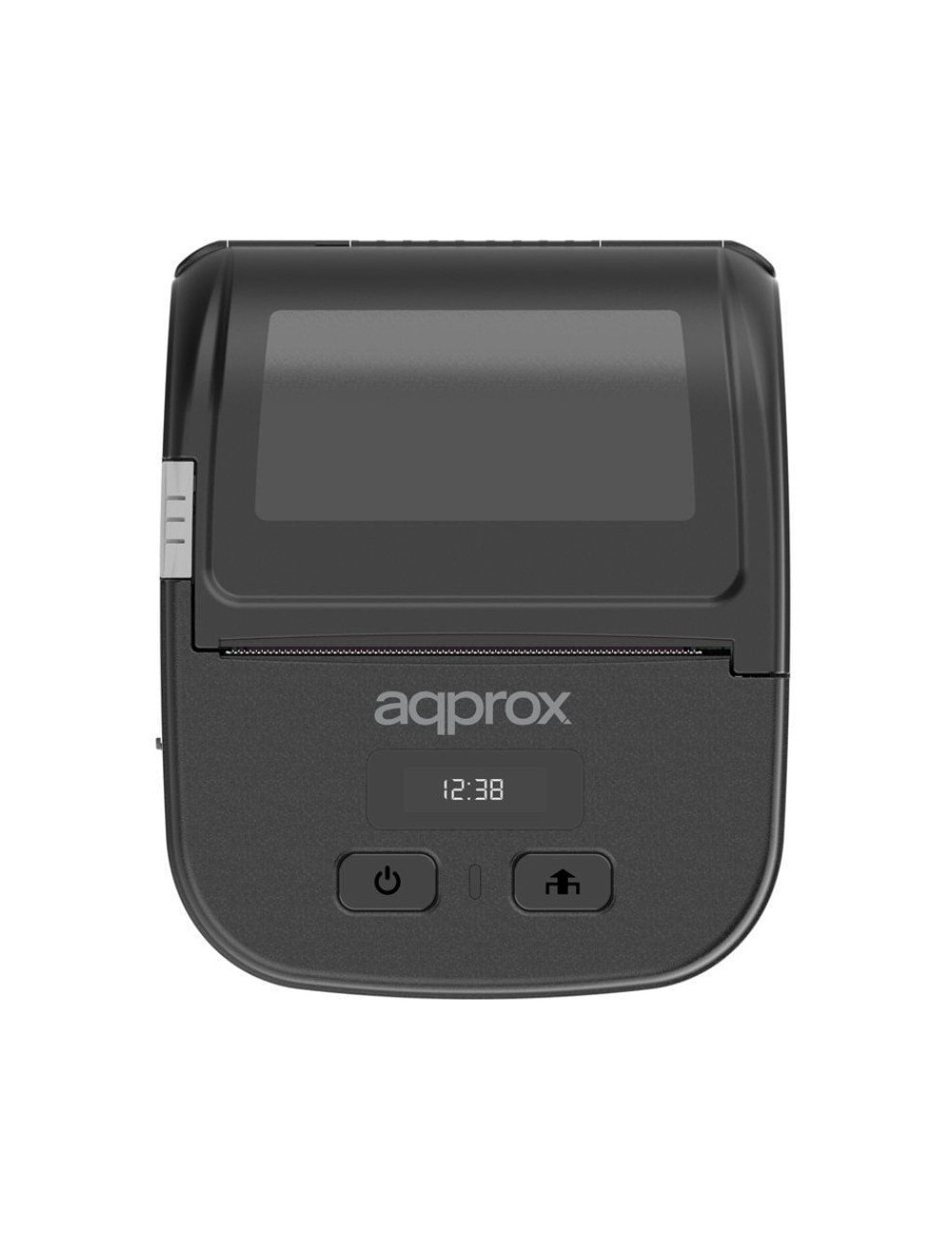 Impresora de Tickets Approx appPOS80PORTABLE/ Térmica/ Ancho papel 80mm/ USB-Bluetooth/ Negra