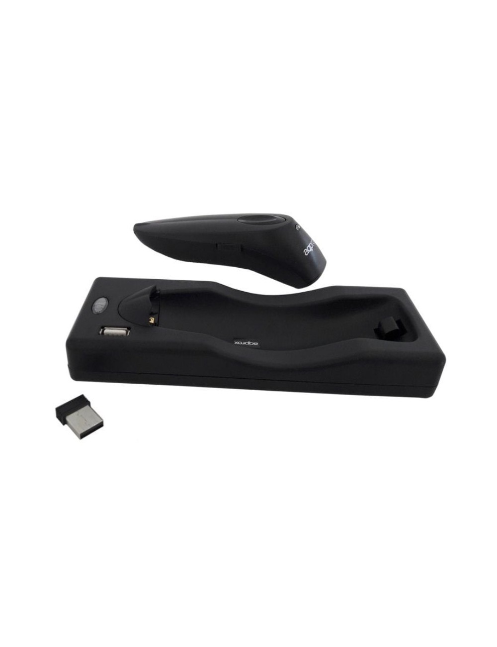 Lector de Código de Barras 1D-2D Approx appLS10/ Bluetooth/ USB/ Radiofrecuencia