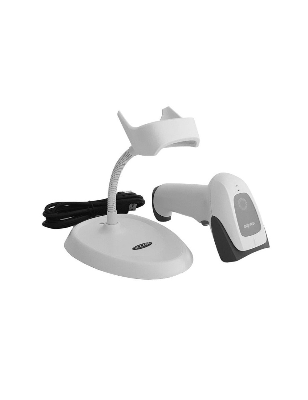 Lector de Código de Barras 2D-QR Approx appLS22WH/ USB