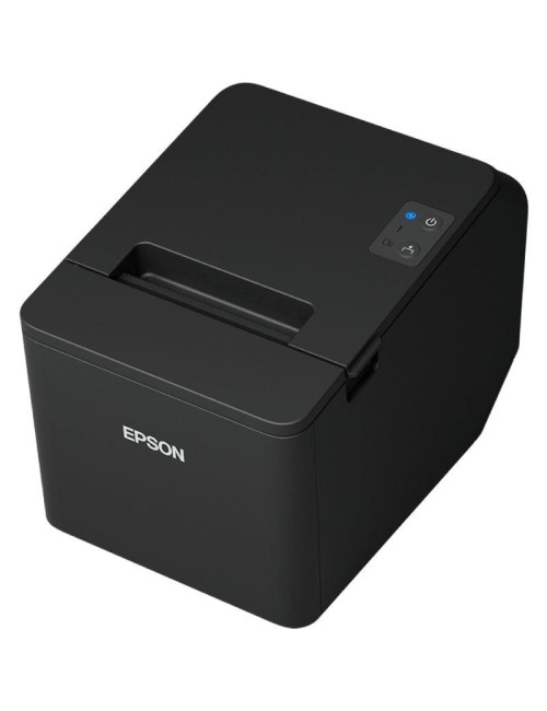 Impresora de Tickets Epson TM-T20IV/ Ancho papel 80mm/ USB-RS232/ Negra