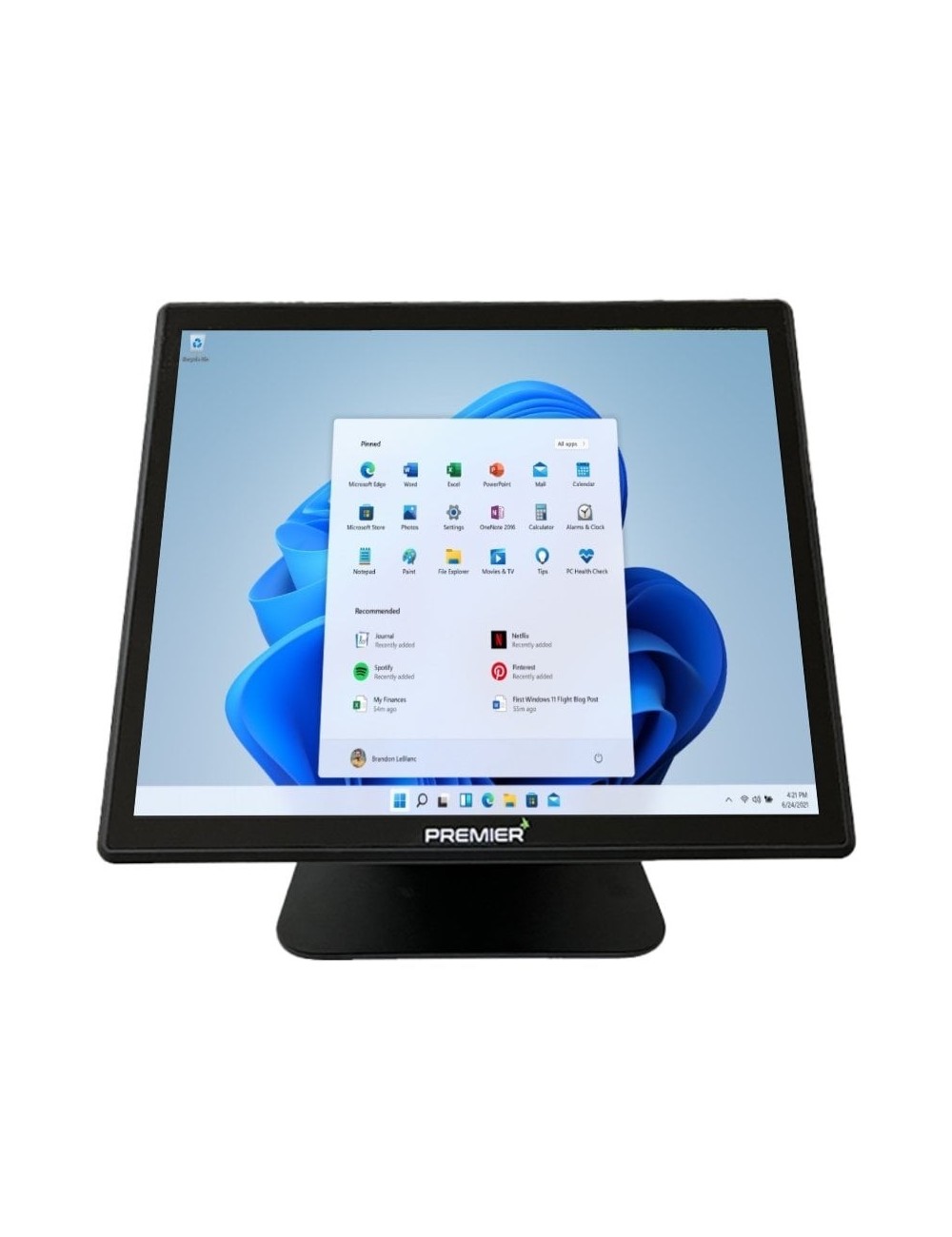 TPV Premier KT-97 FT Intel J6412/ 8GB/ 128GB SSD/ 15.6'/ Táctil/ Win11 IoT