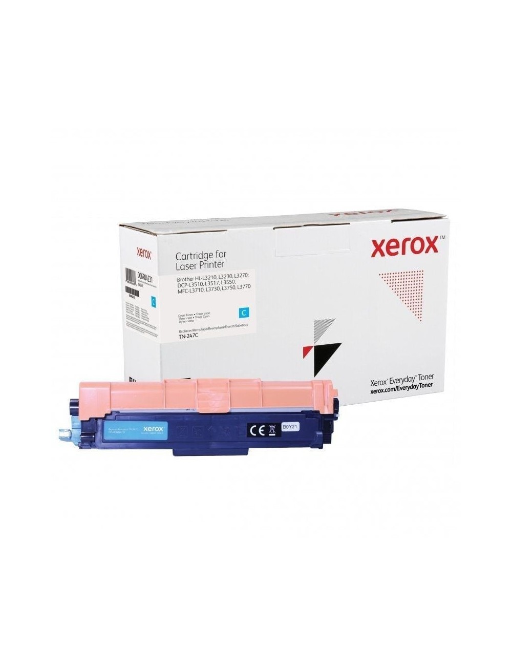 Tóner compatible Xerox 006R04231 compatible con Brother TN-247C/ Cian