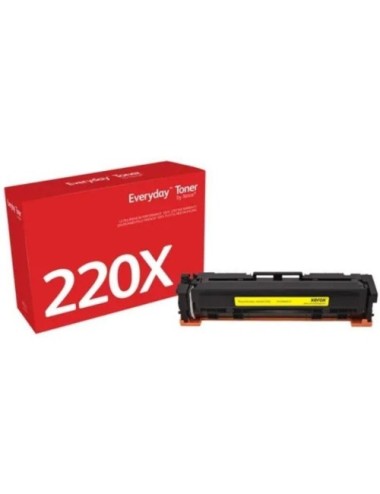 Tóner compatible Xerox 006R05210 compatible con HP W2202X Alta Capacidad/ 5500 páginas/ Amarillo