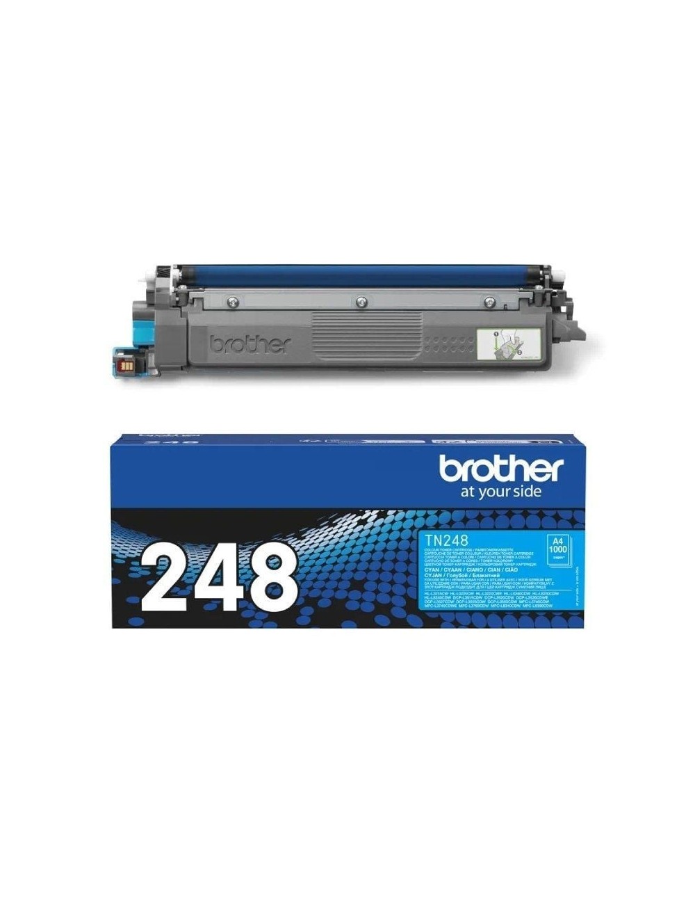 Tóner Original Brother TN248C/ Cian