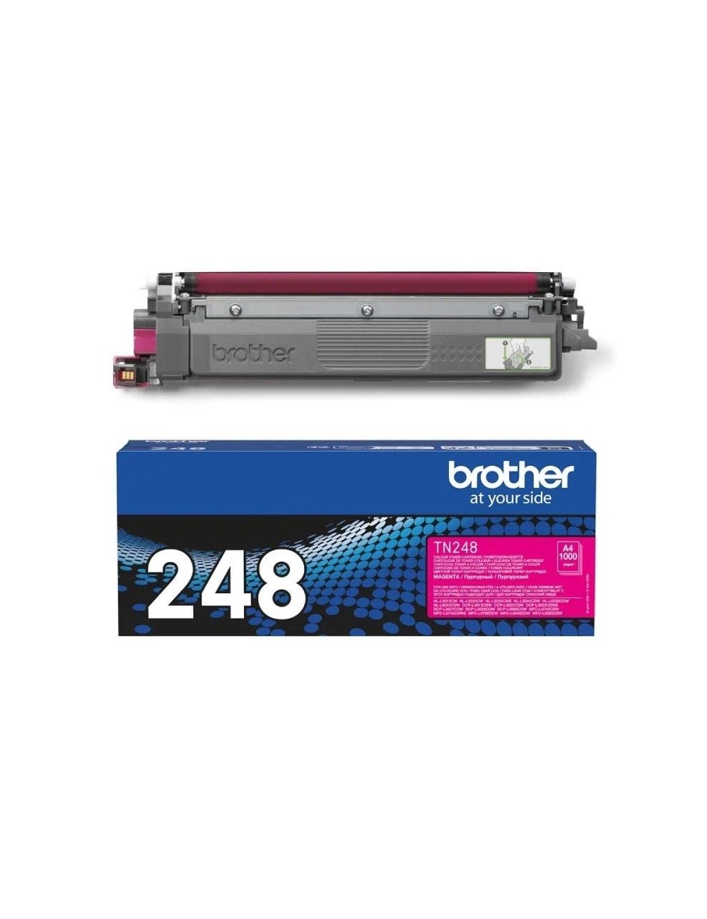 Tóner Original Brother TN248M/ Magenta